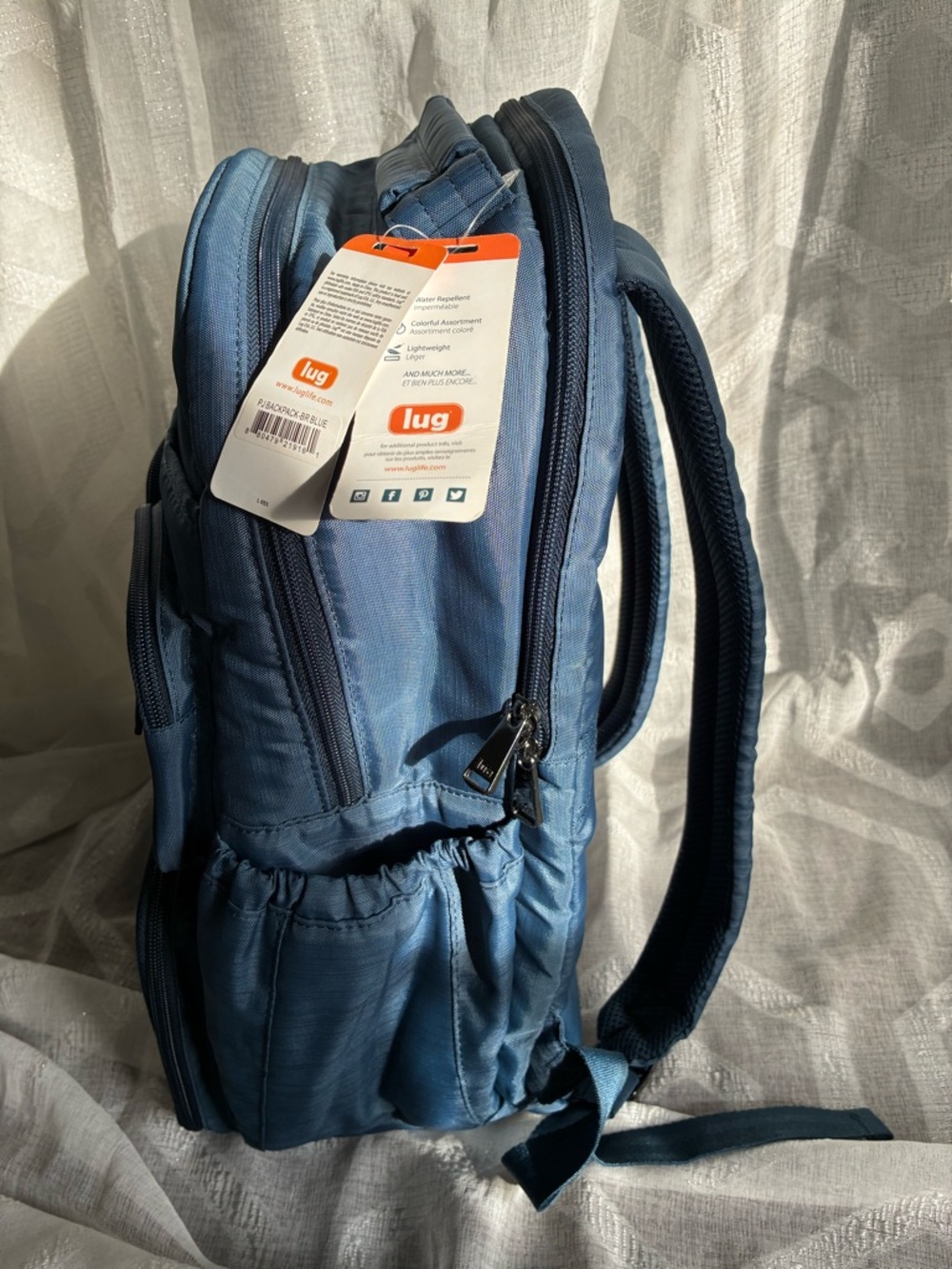Lug Puddle Jumper Backpack in Bright Blue NWT - Picture 3 of 5